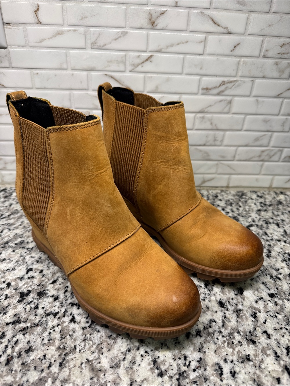 Sorel Joan Rhapsody Wedge Heeled Boots